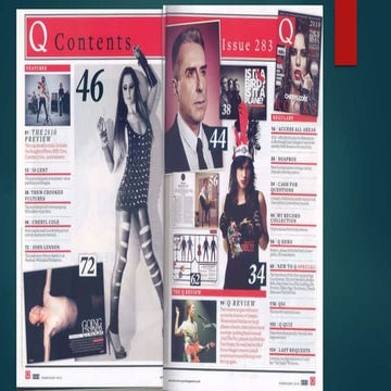 Q Contents Page Analysis