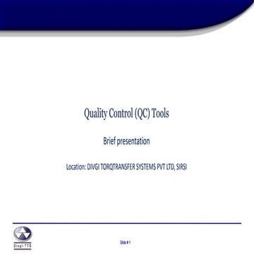 7 QC(Quality Control) Tools