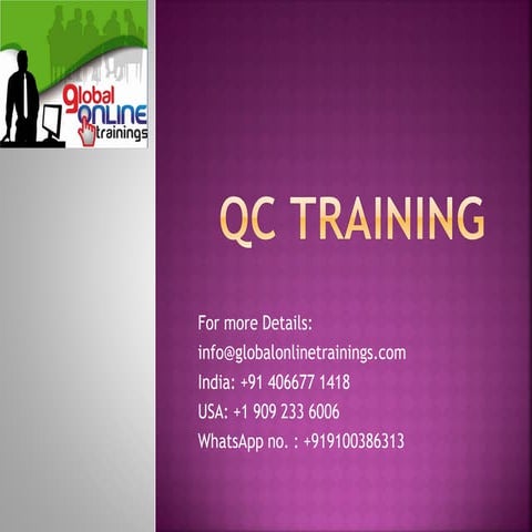 Qc training
