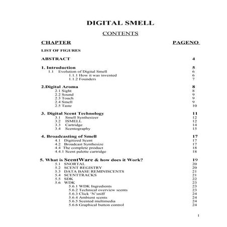 Q digital smell doc