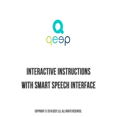 qeep.ai eyours pitch deck 