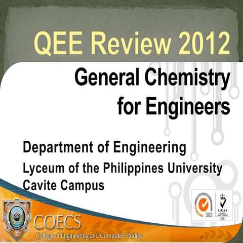 Chemistry [QEE-R 2012]