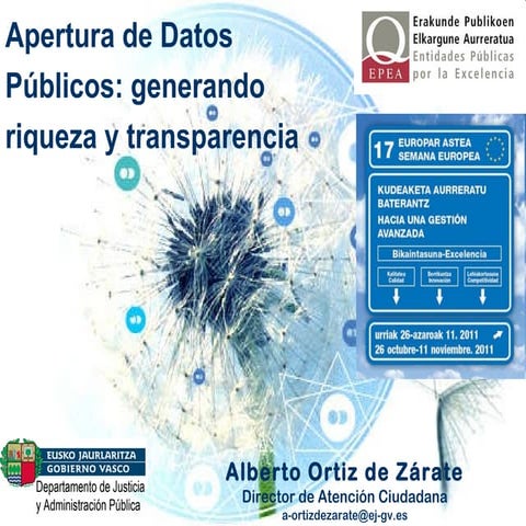 Apertura de Datos Públicos: generando riqueza y transparencia
