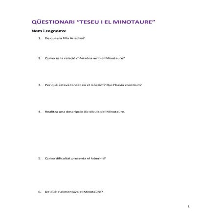 Qüestionari teseuminotaure