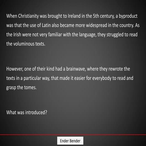 QFI Ender Bender 2015 