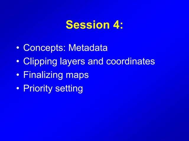 QGIS Module 4