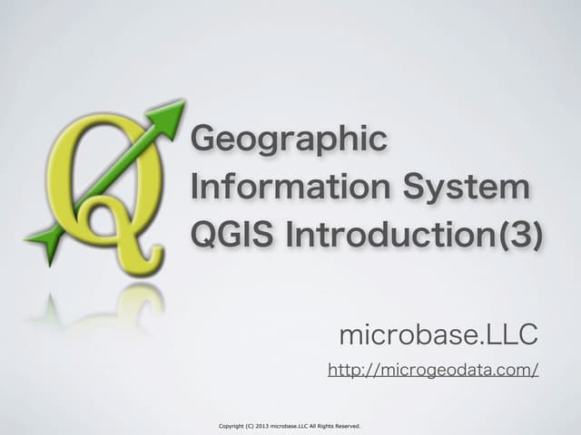 QGIS training class 3