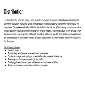 Distribution | PPTX