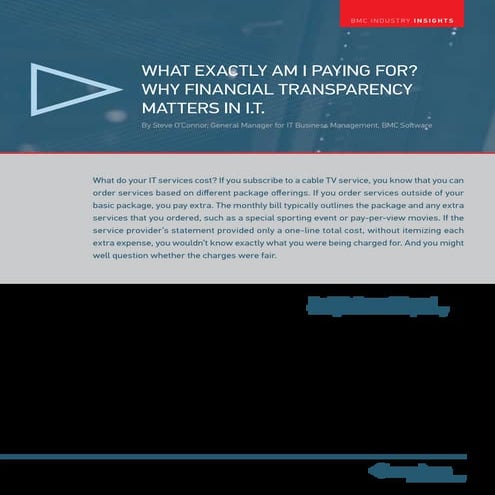 What exactly am i paying for   bmc