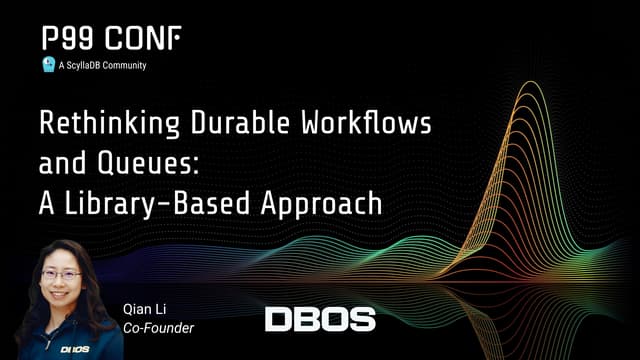 Rethinking Durable Workflows and Queues: A Library-based Approach by Qian Li