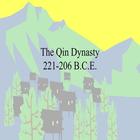 Qin dynasty