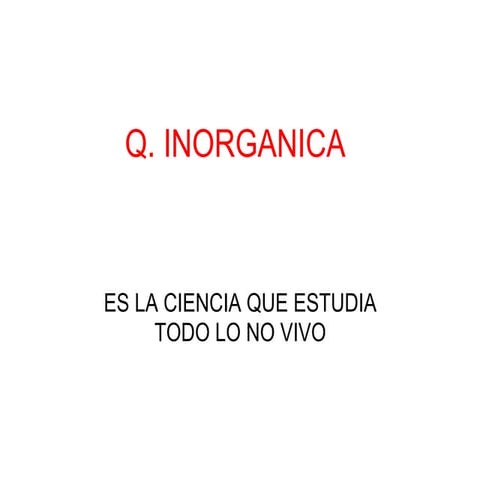 Q inorganica