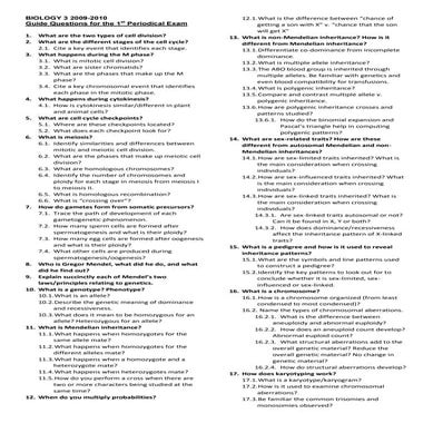 QIQII PE Guide Questions