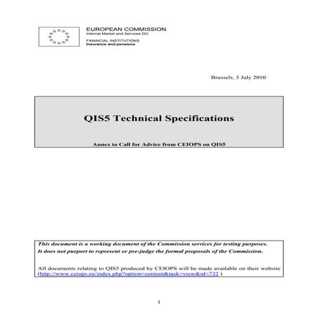 Qis5 technical specifications-20100706