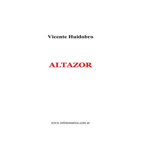Altazor
