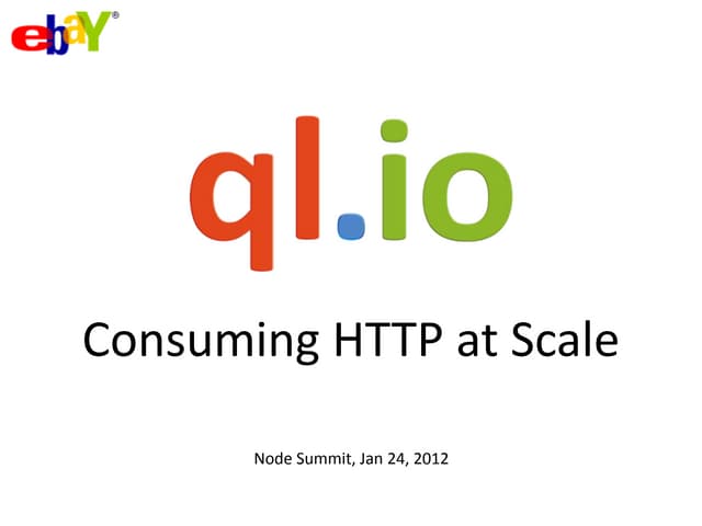 ql.io: Consuming HTTP at Scale 