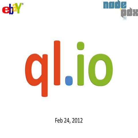 ql.io at NodePDX