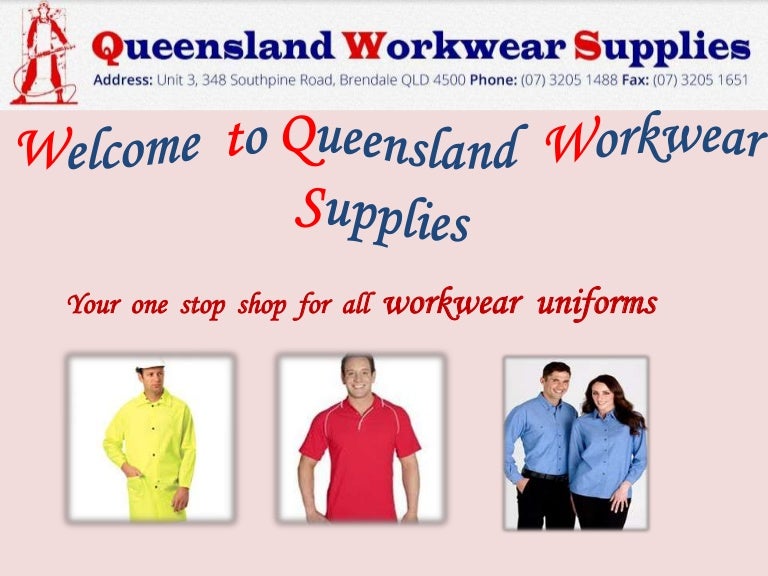 Workwear Uniforms By Queensland Workwear Supplies