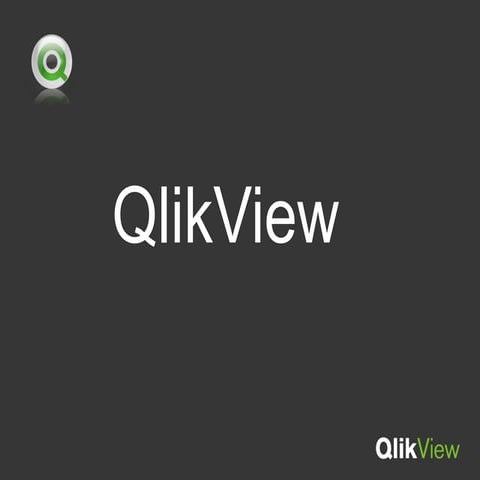 QlikView ppt