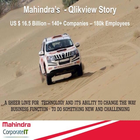 Mahindra & Mahindra on QlikView Business Discovery & Analytics
