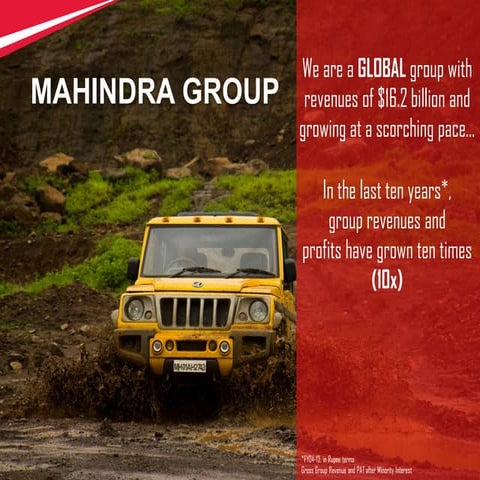 QlikView Business Discovery @ Mahindra & Mahindra