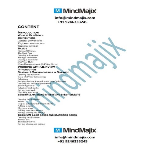 Best Qlik view online training institute