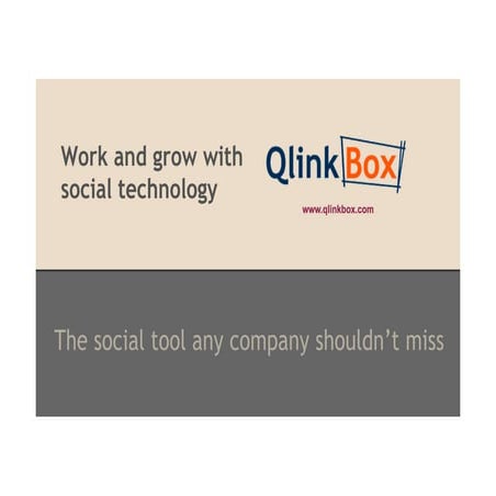Presentation Welink | PPTX