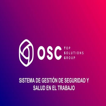 Sistema de Gestión de Seguridad y Salud en el trabajo