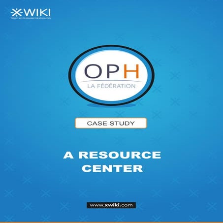 How to implement a resource center: the FOPH/XWiki case study