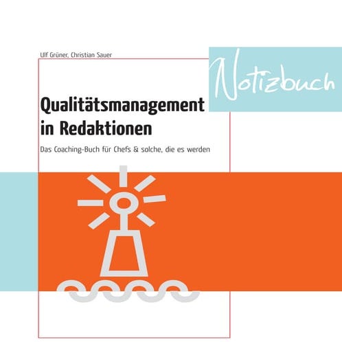 Notizbuch Qualitaetsmanagement in Redaktionen