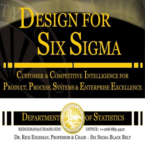 QM-009-Design for Six Sigma 2
