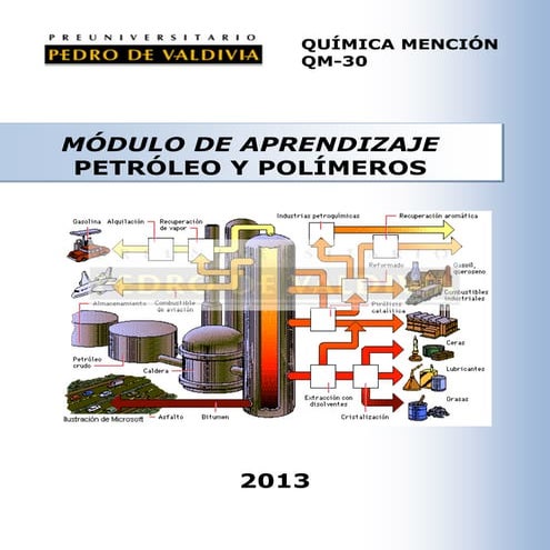 Módulo de Aprendizaje: Petróleo y Polímeros (QM30 - PDV 2013)