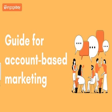 Guide for account-based marketing