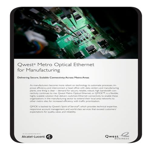 Qmoe For Manufacturing Wp090862