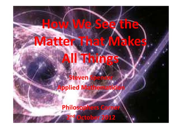 QM philosophy talk
