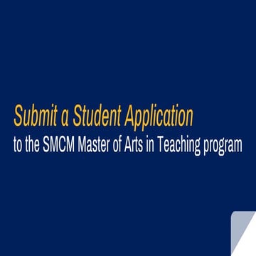How to Submit a SMCM MAT Application