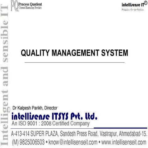 Quality Management System