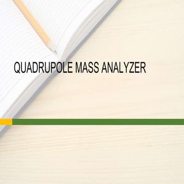 Quadrupole mass spectrometer