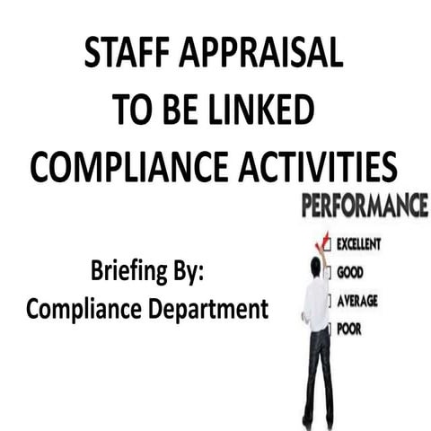 QMS Performance Management / Appraisal