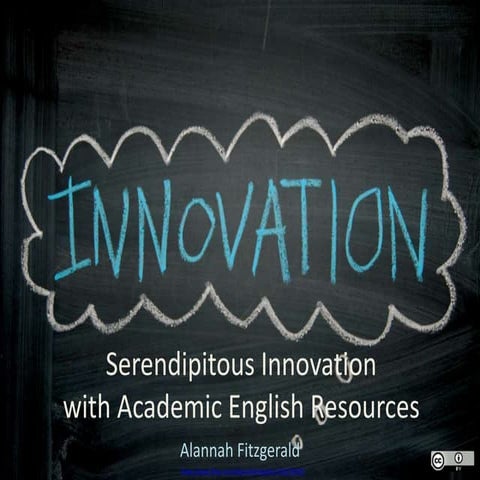 Serendipitous Innovation with Academic English Resources