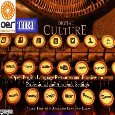 Open English Language Resources and Practices for Professional and Academic S...
