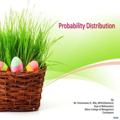 Quantitative Methods for Management_MBA_Bharathiar University probability dis...