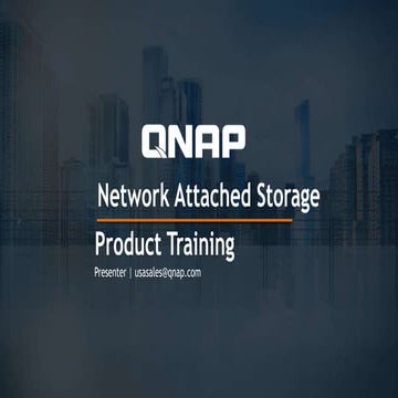 QNAP NAS training 2016 Q3