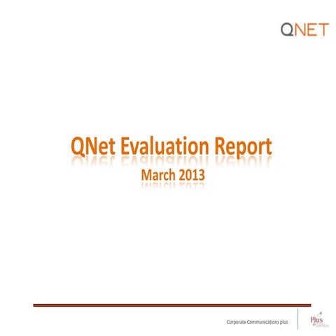 QNET Coverage in Egypt - March 2013