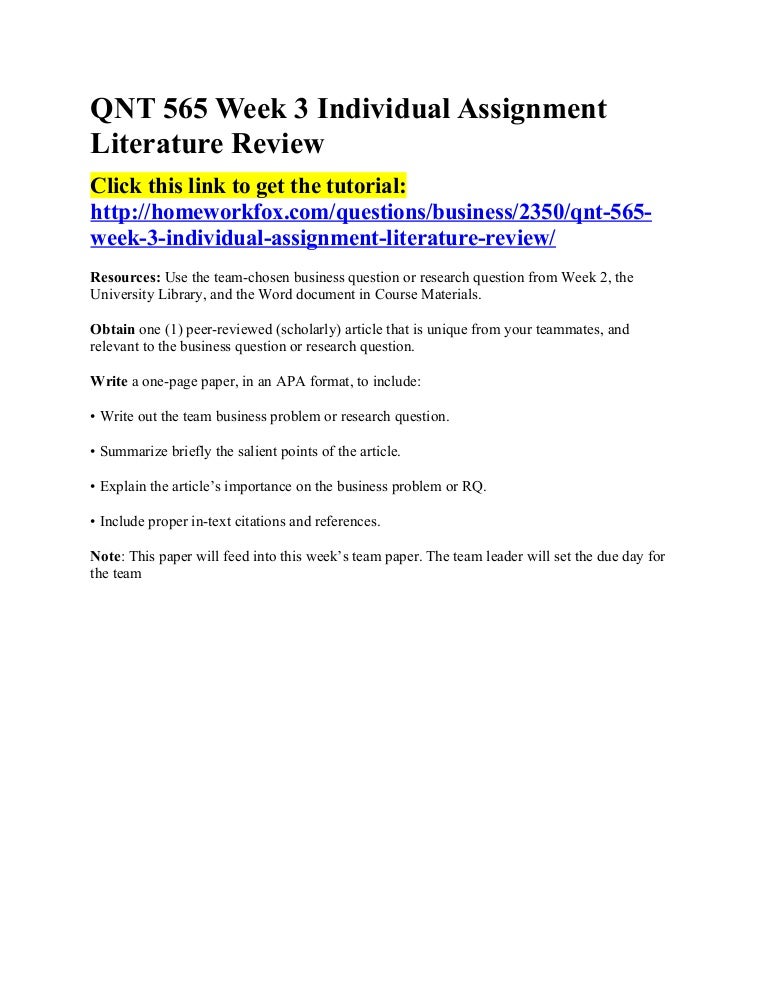 Literature review summary example picture