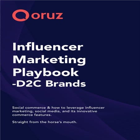 Influencer Marketing Playbook - D2C Brands