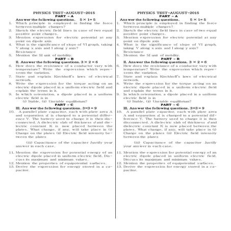 EMF au question bank for electrical stud | PDF