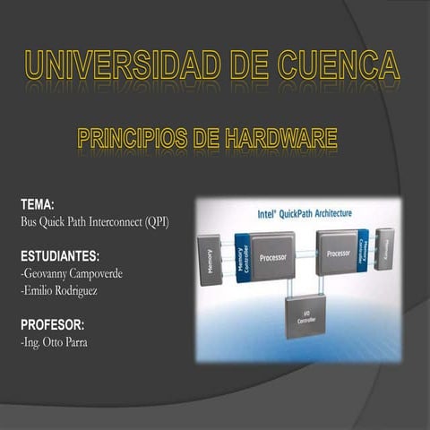 Bus Quick Path Interconnect [QPI]