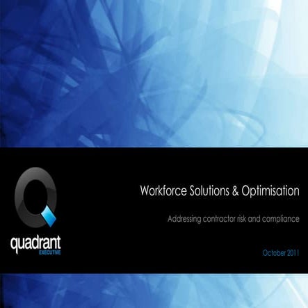 Contractor Engagement Model