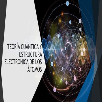 QQ-115 TEORÍA CUÁNTICA.pdf teoría electrónica de los átomos | PDF